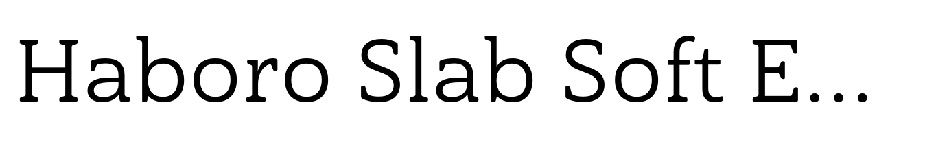Haboro Slab Soft Extended Regular